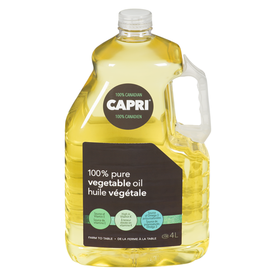 Capri Huile Végétale 100% Pure 4 l, 0,43 $/100ml