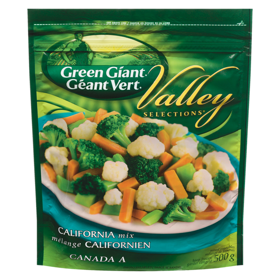 Géant Vert Valley Selections Mélange Californien 500 g, 0,86 $/100g