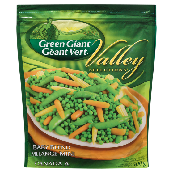 Green Giant Valley Selections Baby Blend 400 g, $1.00/100g