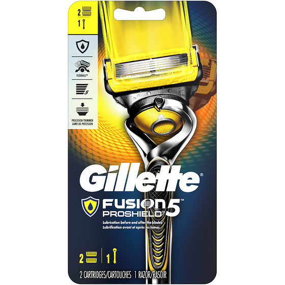 Gillette Fusion5 Proshield Men'S Razor, Handle And 2 Blade Refills 1 ea, $19.99/1ea