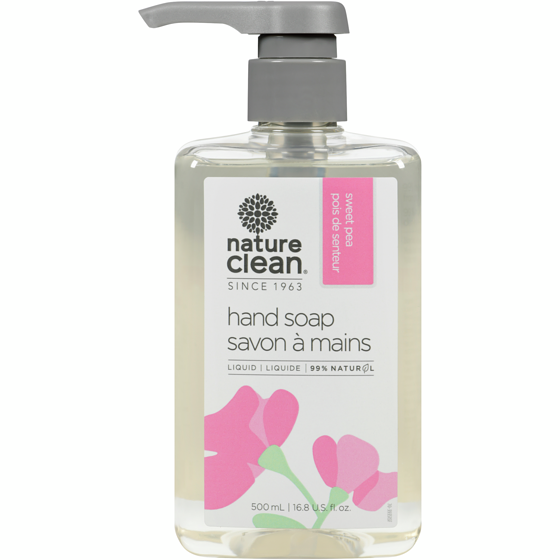 Nature Clean Liquid Hand Soap, Sweet Pea 500 ml, $1.30/100ml