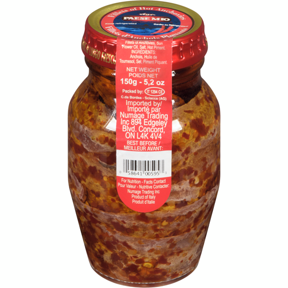 Paese Mio Spicy Anchovies 150 g, $4.99/100g