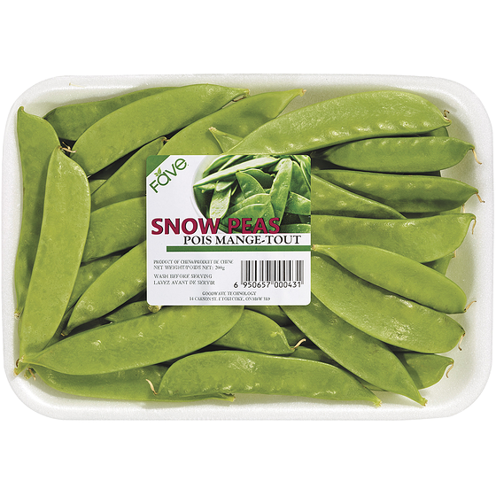 null Pois mange-tout 200 g, 2,00 $/100g