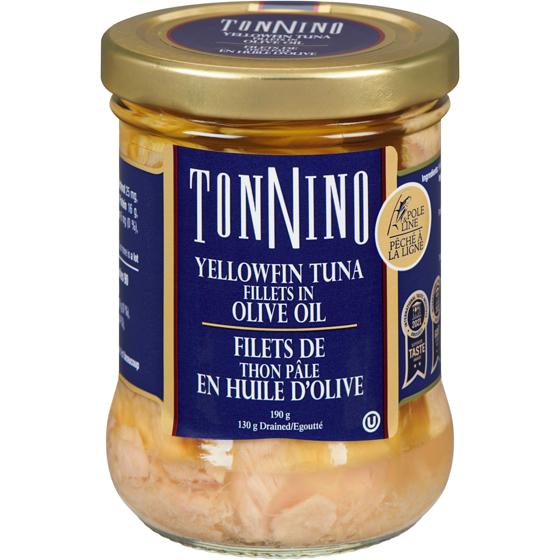 Tonnino Tuna Fillets in Olive Oil 190 g, $4.73/100g