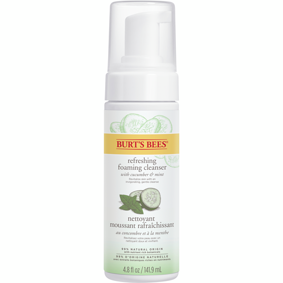 Burt’s Bees Nettoyant Moussant Rafraîchissant doux Soin nourrissant pour la peau 141.9 ml, 8,80 $/100ml