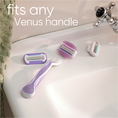 Gillette Venus ComfortGlide Freesia Women's Razor Handle and