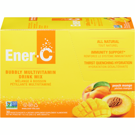 Ener C Effervescent Vitamin C, Peach Mango 289 g, $6.22/100g