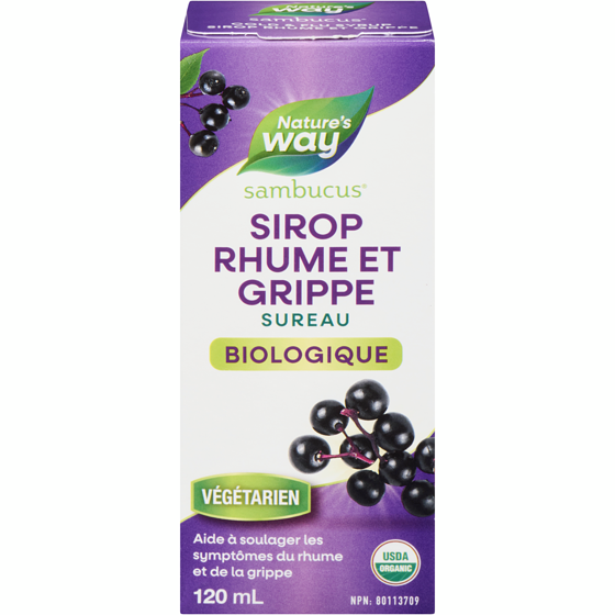 Nature’s Way Sureau biologique 120 ml, 16,67 $/100ml