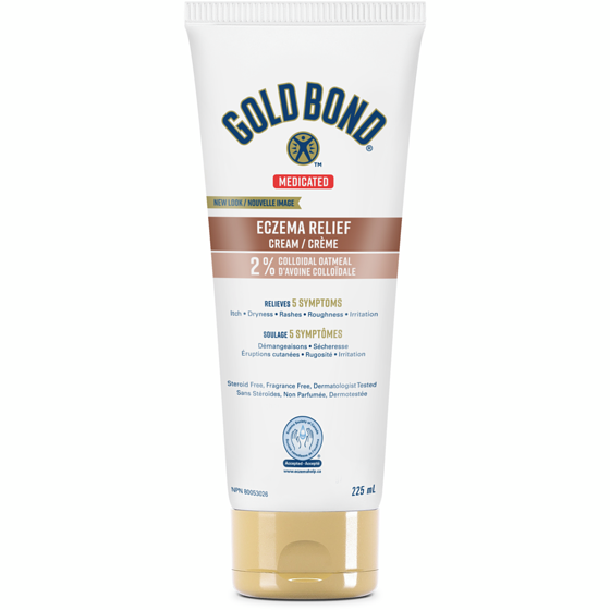 Gold Bond Medicated Eczema Relief Body Cream, 2% Colloidal Oatmeal 225 ml, $7.11/100ml