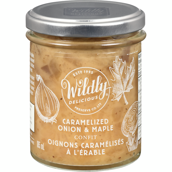 Wildly Delicious Preserve Co Ltd Caramelized Onion & Maple Confit 185 ml, $4.32/100ml