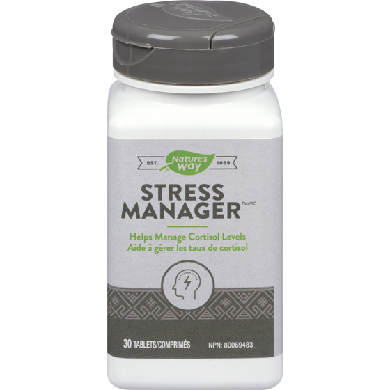 Nature's Way Stress Manager 30 Vegetarian Tablets 30 ea, $0.98/1ea