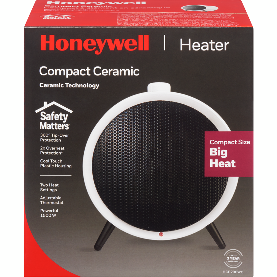 Honeywell Round Ceramic Heater - 1 ea | Wholesale Club
