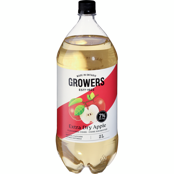 Growers Extra Dry Coolers (ID required at pick-up) 2000 ml, $0.82/100ml