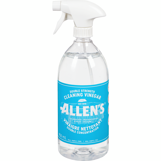Allen's Double Strength Cleaning Vinegar Spray 950 ml, $0.42/100ml