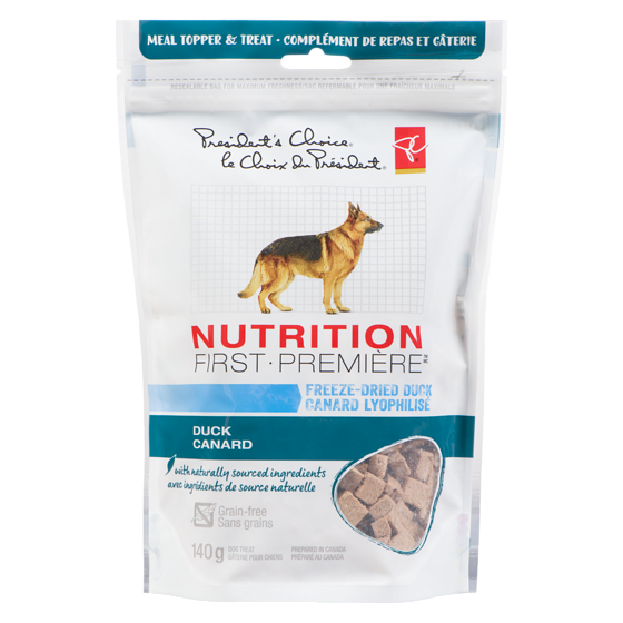 Gâteries Pour Chiens Au Canard Lyophilisé Nutrition PremièrePC