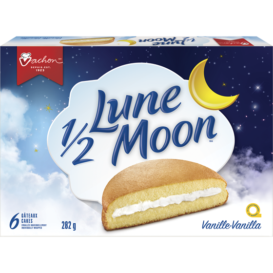 Vachon  1/2 Lune Moon® Vanilla Flavour Cakes 282 g, $1.52/100g