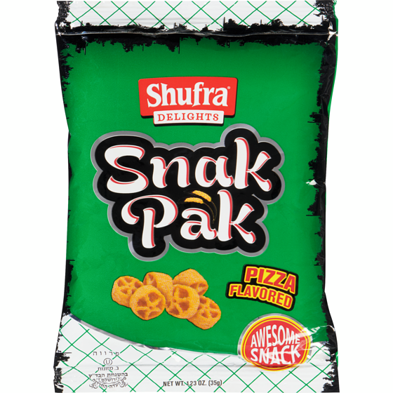 Gesher Gesher Snakpak, Pizza casher 35 g, 3,69 $/100g