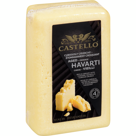Castello Aged Havarti $4.59/100g $20.83/1lb