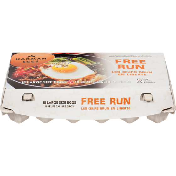 Star Free Run Eggs, Large 18 g, $0.43/1ea