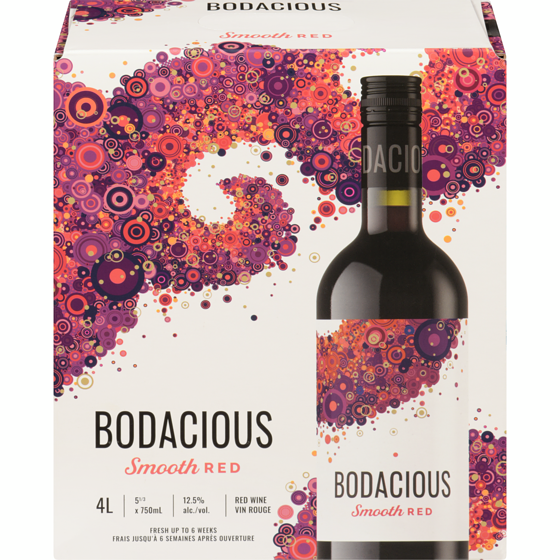 Bodacious Bodacious Red Blend Box (ID required at pick-up) 4000 ml, $1.24/100ml