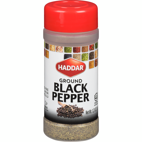 Haddar Kosher Ground Black Pepper 37 g, $8.08/100g