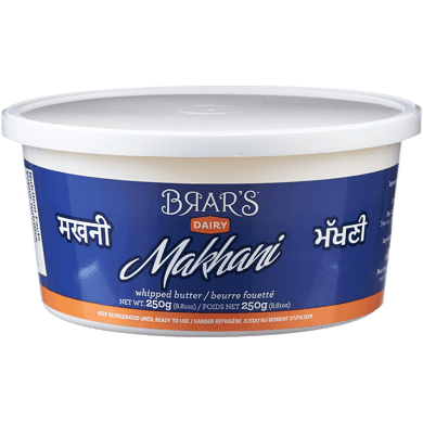 Brar's Dairy Makhani 250 g, $2.80/100g