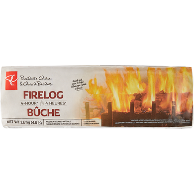 President's Choice 4 Hour Firelogs 1 ea, $4.99/1ea