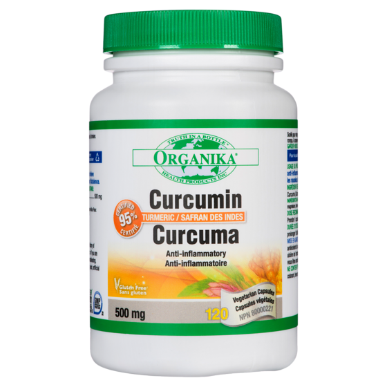 Organika Curcumin Caps 120 ea, $0.42/1ea