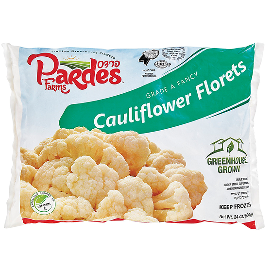Pardes Farms Kosher Cauliflower Florets 680 g, $1.76/100g