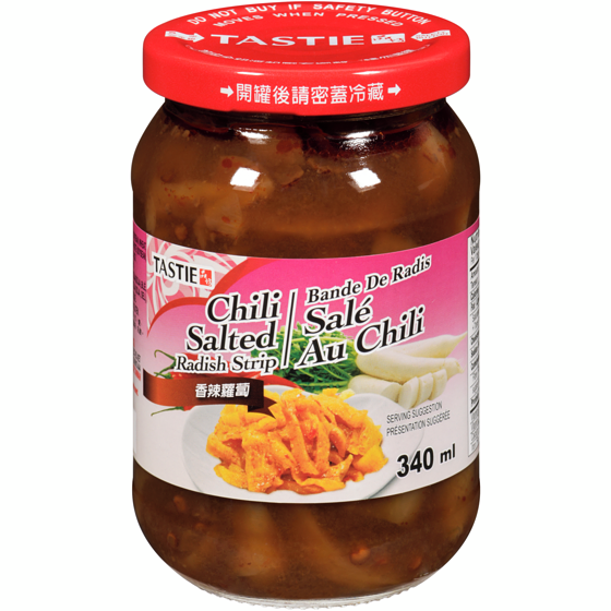 Tastee Chili Salt Radish Strip 369 g, $1.22/100g