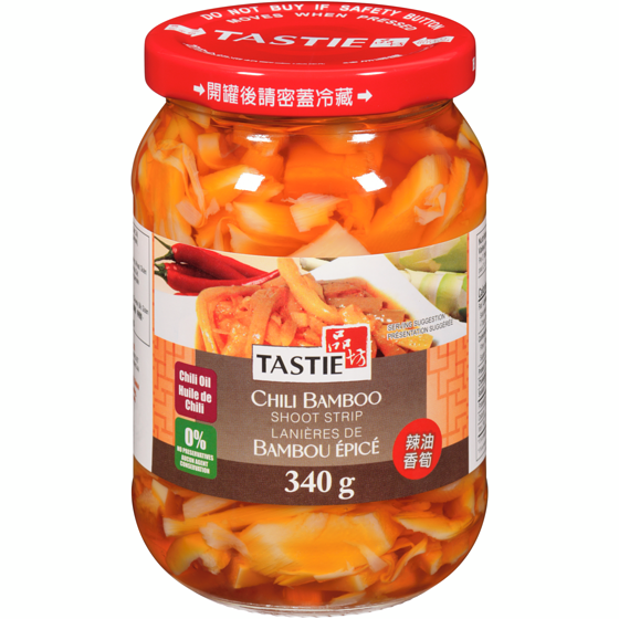 Tastee Chili Bambo Shoot Strip 340 g, $1.32/100g