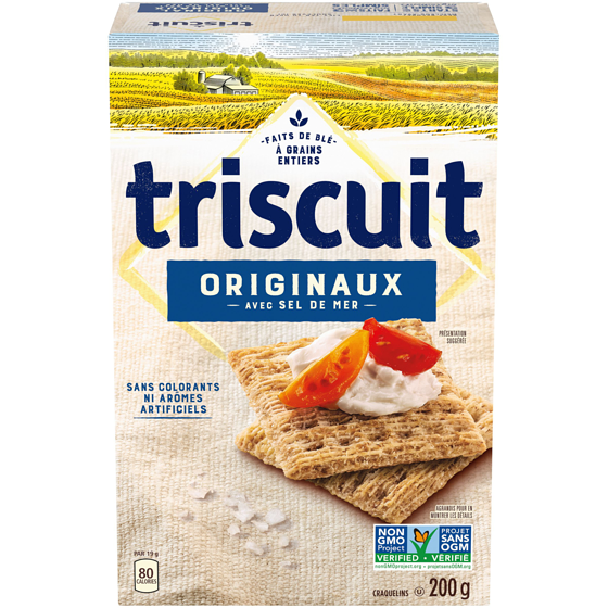 Christie Craquelins TRISCUIT originaux 200 g, 1,90 $/100g