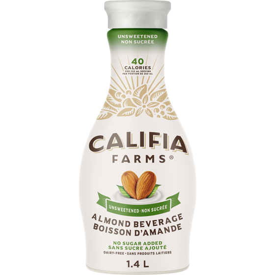 Califa Califia Non Sucrée Boisson D’Amande 1.4 l, 0,54 $/100ml