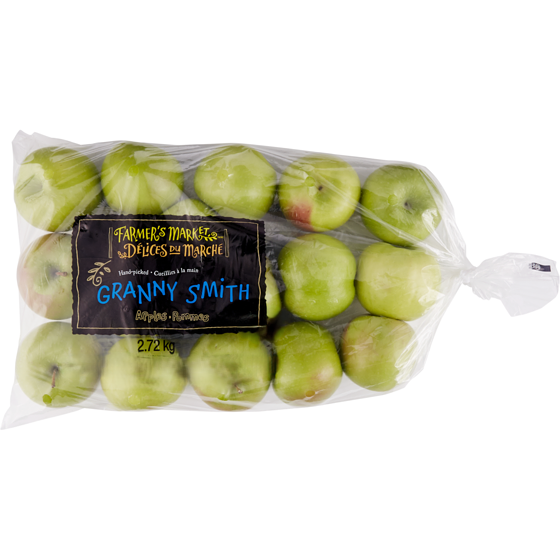 Farmer's Market Granny Smith Apples 2.27 kg, $0.44/100g