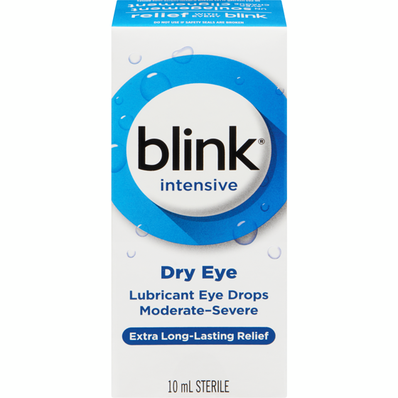 Blink Intense Moisturizing Lubricant Eye Drops 10 ml, $124.90/100ml