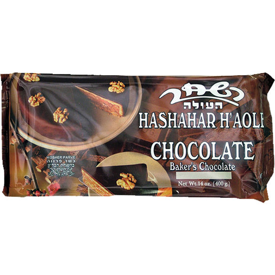 Hashachar Haole Baking Chocolate 397 g, $2.77/100g