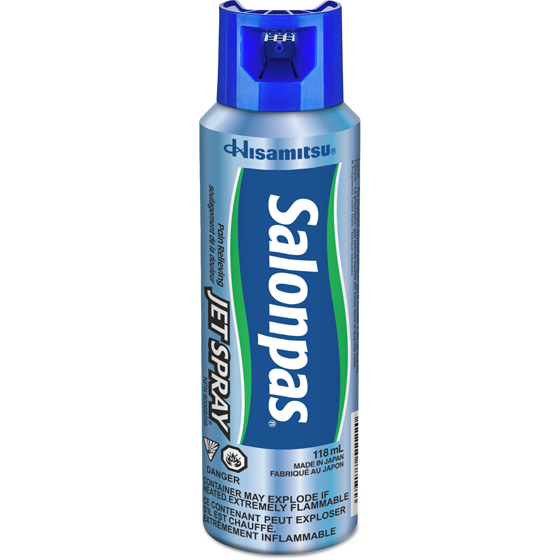 SalonPas Pain Relieving Jet Spray 118 ml, $13.13/100ml