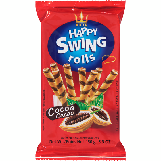 null Wafer Rolls Cocoa Delight With Cocoa Flavoured Filling 150 g, $1.33/100g