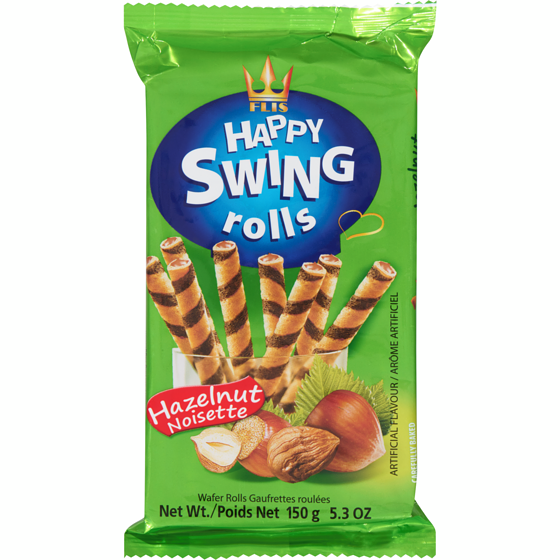 null Wafer Rolls Nut Delight With Hazelnut Flavoured Filling 150 g, $1.33/100g