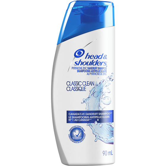 Head & Shoulders Shampooing classique, format d’essai - Expérience et aventure - format d’essai et de voyage 90 ml, 4,43 $/100ml