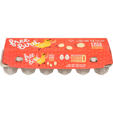 Star Free Bird Free Range Large Eggs 12 ea, $0.62/1ea