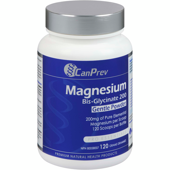 CanPrev Magnesium Bis-Glycinate 200 Gentle Powder 120 g, $19.16/100g