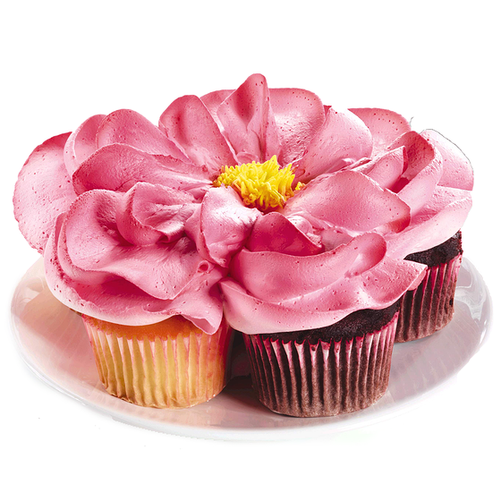 null Flower Pullapart Cake Chocolate 366 g, $3.55/100g