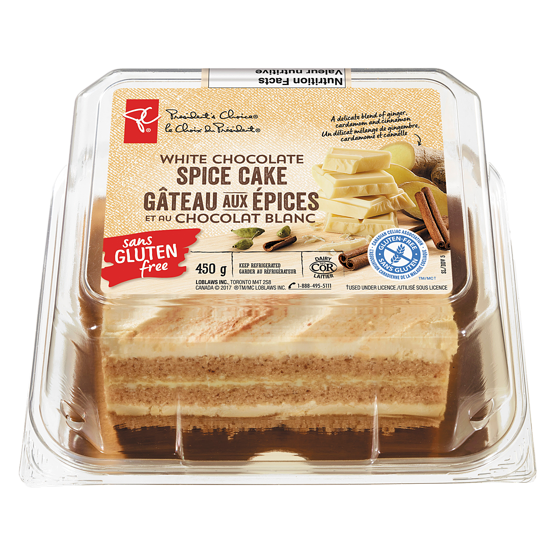 Gâteau Aux Épices Et Au Chocolat Blanc Sans Gluten PC