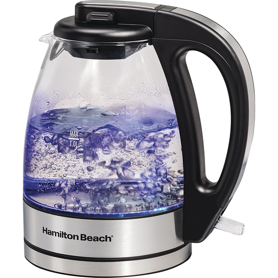 Hamilton Beach Glass Kettle, 1 l 1 ea, $45.00/1ea