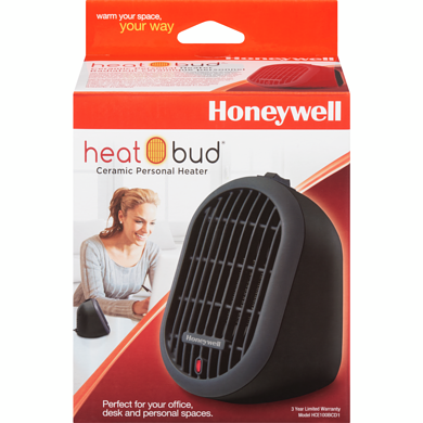 Honeywell Heater Bud Black - 1 ea | Real Canadian Superstore