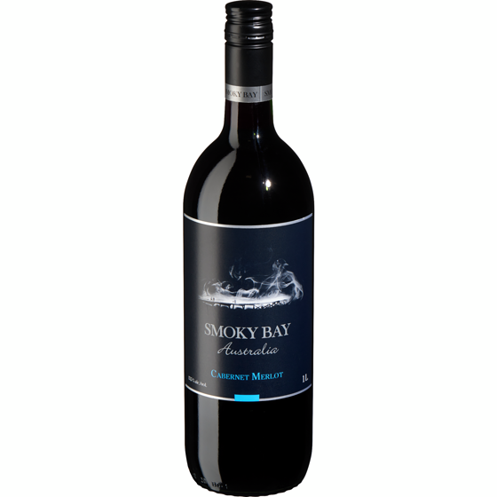 Smoky Bay Smoky Bay Cabernet Merlo Red (ID required at pick-up) 1000 ml, $1.65/100ml