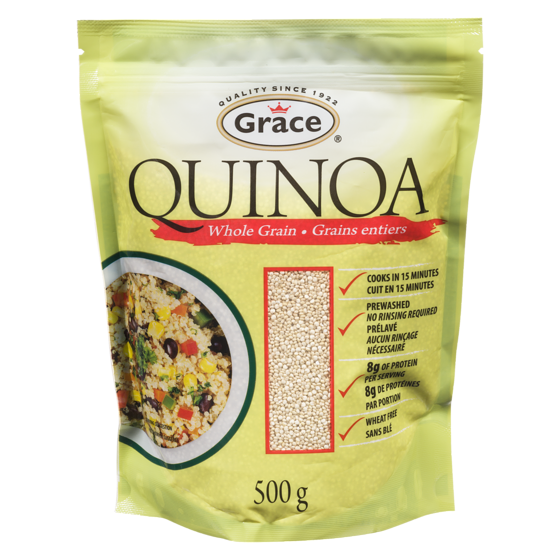 Grace Whole Grain Quinoa 500 g, $1.20/100g