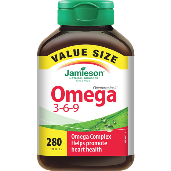 Jamieson Omega 3-6-9 1,200 mg 280 Count 280 ea, $0.10/1ea
