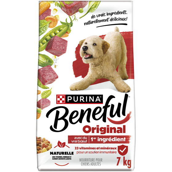 Purina Beneful Originales originales avec vrai buf dry food 7 kg, 0,37 $/100g